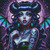 Cosmic Goth Diva – Licensed Diamond Art Kit by Taza Creations