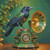 Emerald Raven Echo © Kelly Reins - Diamond Art Kit Made to Order
