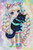 Cherished Cat Cuddles ©Cocomarshmallow Art  – Licensed Diamond Art Kit - Made to Order