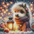 Lantern Winter Pony – Licensed Diamond Art Kit by Sandrietta