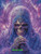 Violet Death Empress ©Ray Spark Digital Art.  Licensed Diamond Art Kit  - Made to Order