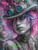 Electric Butterfly Muse – ©Ray Spark Digital Art.  Licensed Diamond Art Kit  - Made to Order