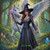 Pegasus and the Witch – ©Kristin Schwenke Block Licensed Diamond Art Kit - Made to order