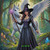 Pegasus and the Witch – ©Kristin Schwenke Block Licensed Diamond Art Kit - Made to order
