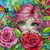 Rose Fairy & Dragonflies Diamond Art Kit  - Made to Order © Kelly Reins