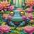 Dreaming of Lilies ©Cocomarshmallow Art  – Licensed Diamond Art Kit - Made to Order