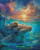 Ocean Baby Journey  ©Elly_A.I. - Licensed Diamond Art Kit - Made to Order