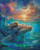Ocean Baby Journey  ©Elly_A.I. - Licensed Diamond Art Kit - Made to Order
