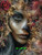 Cosmic Rose Revenant ©Elly_A.I. - Licensed Diamond Art Kit - Made to Order