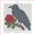 Ink & Roses  © Kelly Reins - 100% Hand Rendered Mini Diamond Art Kit - Made to Order - Square  Resin Drills