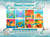 Coastal Treasure mini diamond painting kit collection featuring tropical beach scenes, ocean animals, sunsets, florals, and seaside artwork by Kelly Reins
