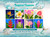 Tropical Flowers mini diamond art collection featuring vibrant botanical designs including bromeliad, pink ginger, anthurium, plumeria, lotus, heliconia, curcuma flower, and bird of paradise