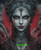 Scarlet Shadow Queen ©Ray Spark Digital Art.  Licensed Diamond Art Kit  - Made to Order