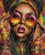 Kaleidoscope Rebel Chic ©Ray Spark Digital Art.  Licensed Diamond Art Kit  - Made to Order