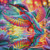 Prismatic Kingfisher ©Finira Art – Licensed Diamond Art Kit - Made to Order