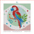 Tropical Wings ©Cocomarshmallow Art - 100% Hand Rendered Mini Diamond Art Kit - Made to Order - Square  Resin Drills