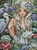 Lotus Garden Maiden ©Finira Art – Licensed Diamond Art Kit - Made to Order