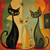 Curious Trio ©1000 No Kotoba – Licensed Diamond Art Kit - Made to Order