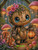 Blossom Bot Friends  ©Sandrietta – Licensed Diamond Art Kit - Made to Order