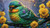 Golden Blossom Songbird  ©Sweet Loco AI – Licensed Diamond Art Kit - Made to Order