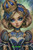 Sapphire Crown Doll ©Finira Art – Licensed Diamond Art Kit - Made to Order