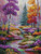 Enchanted Woodland Stream ©Finira Art – Licensed Diamond Art Kit - Made to Order