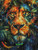 Jungle King ©Sakura - Licensed Diamond Art Kit - Made to Order