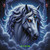 Cloud Stallion ©Taza Creations – Licensed Diamond Art - Made to Order
