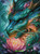 Lotus Dragon Guardian ©Sweet Loco AI – Licensed Diamond Art Kit - Made to Order
