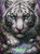 Moonlit White Tiger ©Sweet Loco AI – Licensed Diamond Art Kit - Made to Order