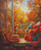 Autumn Window Reflections  ©Finira Art – Licensed Diamond Art Kit - Made to Order