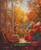 Autumn Window Reflections  ©Finira Art – Licensed Diamond Art Kit - Made to Order