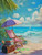 Seaside Reading Retreat ©Finira Art – Licensed Diamond Art Kit - Made to Order