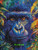 Prism Jungle Gorilla ©Sakura - Licensed Diamond Art Kit - Made to Order