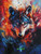 Ember Wolf Spirit ©Sakura - Licensed Diamond Art Kit - Made to Order