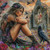 Whispers Among the Ravens ©ManuVany AI – Licensed Diamond Art Kit - Made to Order