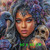 The Raven's Embrace ©ManuVany AI – Licensed Diamond Art Kit - Made to Order