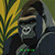 Silverback Gorilla ©1000 No Kotoba – Licensed Diamond Art Kit - Made to Order