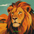 King Lion ©1000 No Kotoba – Licensed Diamond Art Kit - Made to Order