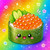 Sushi Snacks  ©Finira Art - 100% Hand Rendered Mini Diamond Art Kit - Made to Order - Square  Resin Drills