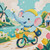 Sunny Bicycle Adventure ©1000 No Kotoba – Licensed Diamond Art Kit - Made to Order