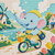 Sunny Bicycle Adventure ©1000 No Kotoba – Licensed Diamond Art Kit - Made to Order