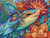 Floral Shark Guardian ©Finira Art – Licensed Diamond Art Kit - Made to Order