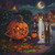 Tricks and Treats ©Kristin Schwenke Block Licensed Diamond Art Kit - Made to order