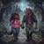 Puppy Love by Kristin Schwenke Block featuring two werewolves walking hand in hand through a moonlit forest.