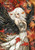 Autumn Fallen Angel by Sakura featuring a white-haired angel with black wings surrounded by colorful autumn leaves.