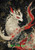 Elegant White Kitsune ©Sakura - Licensed Diamond Art Kit - Made to Order