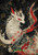 Elegant White Kitsune ©Sakura - Licensed Diamond Art Kit - Made to Order