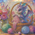 Baby Knitting Dragon ©Sakura - Licensed Diamond Art Kit - Made to Order
