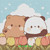 Best Friends Forever ©Sakura - Licensed Diamond Art Kit - Made to Order